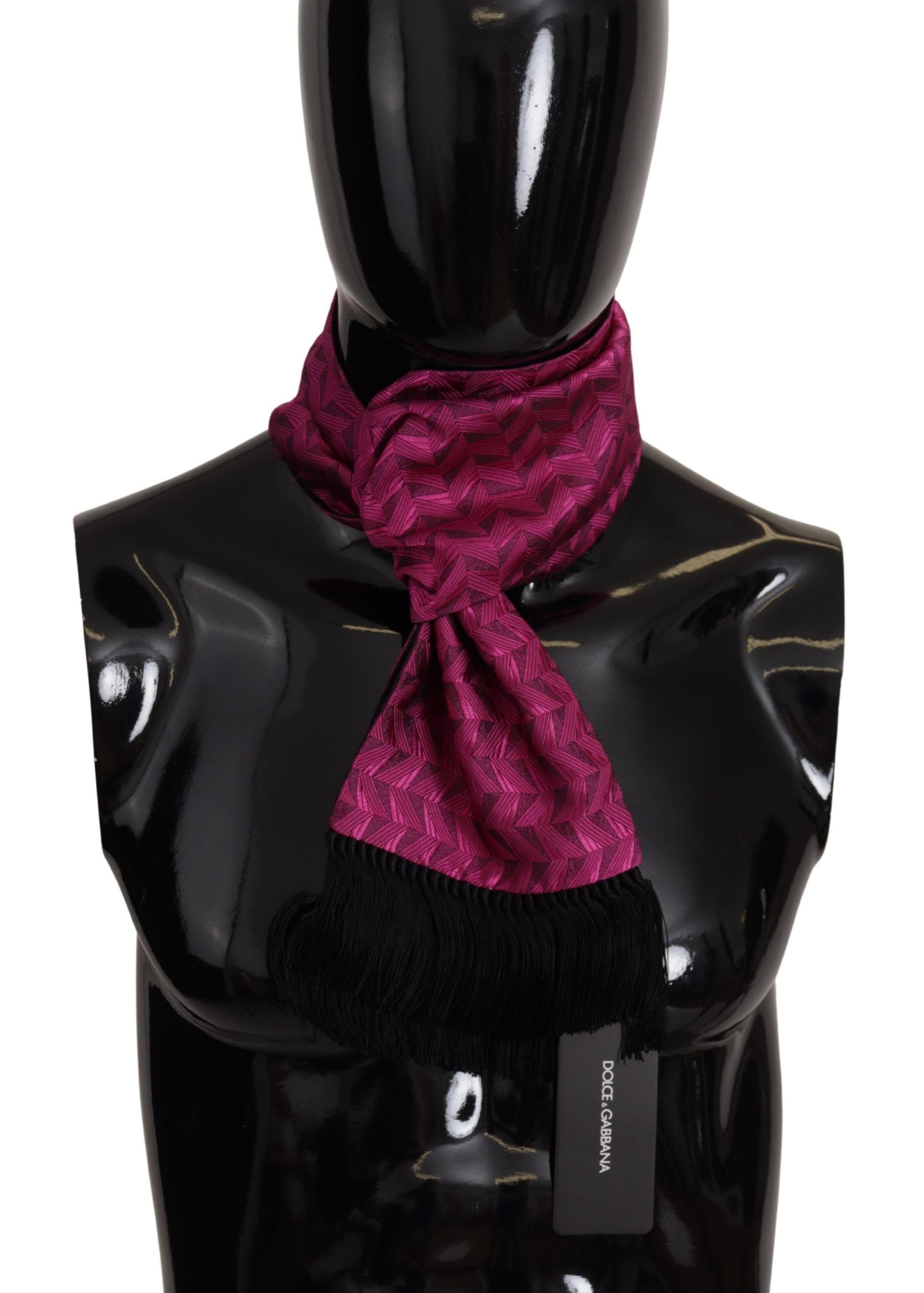 Dolce & Gabbana Rød SilkeTørklæde