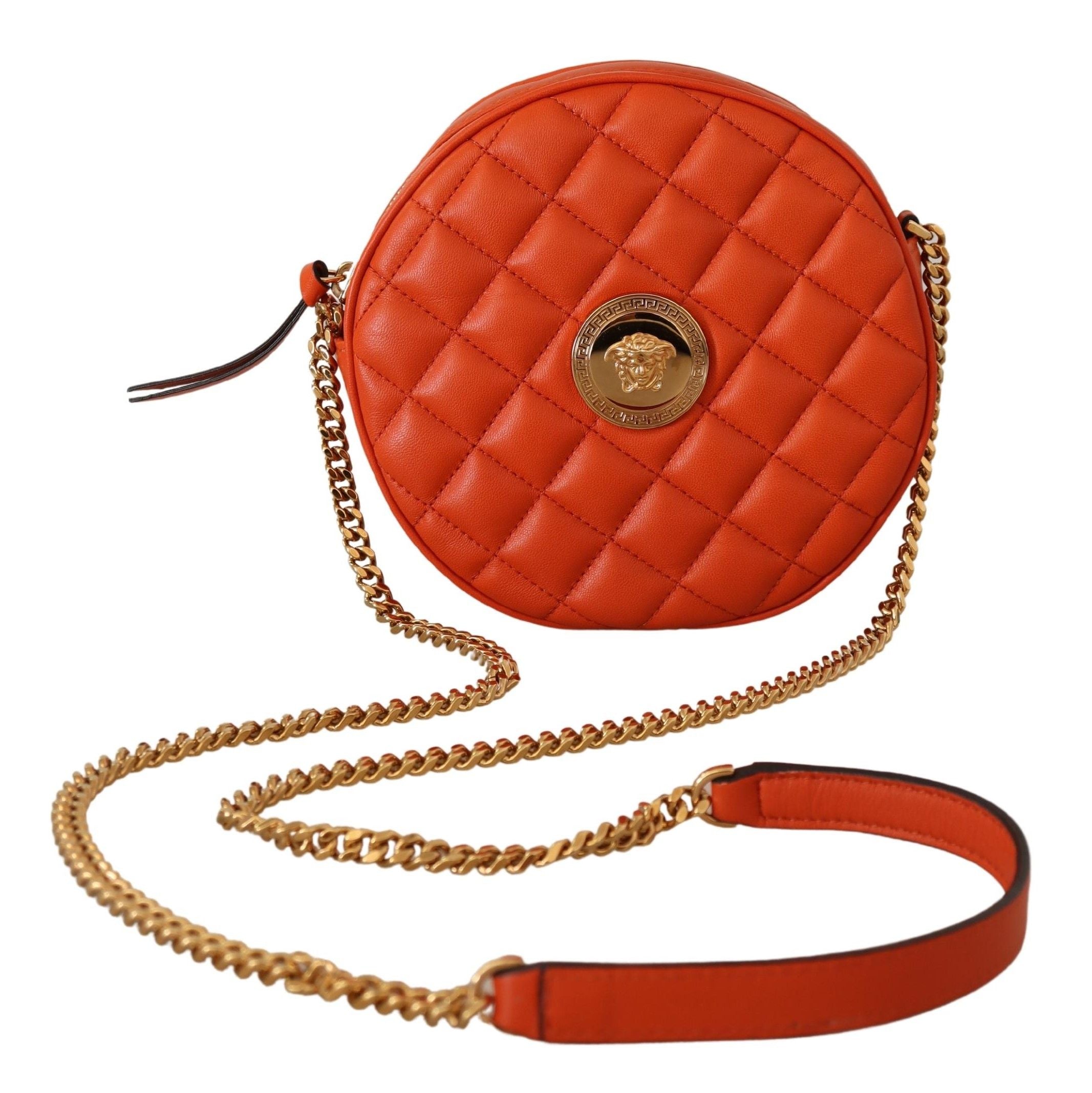 8: Versace Læder Crossbody Taske