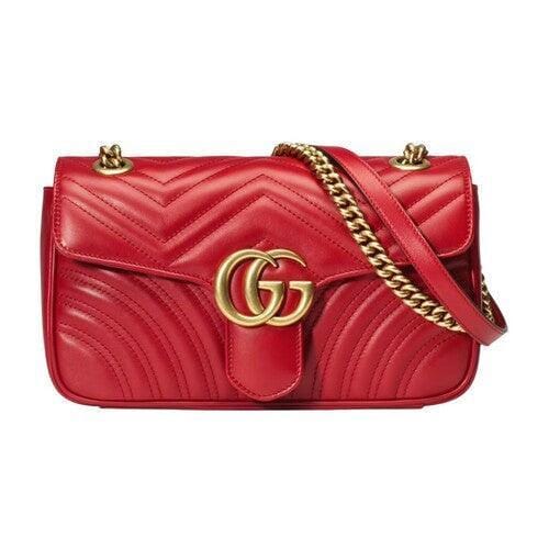 Gucci Marmont Taske 443496-DTDIT-6433  (Lagersalg)