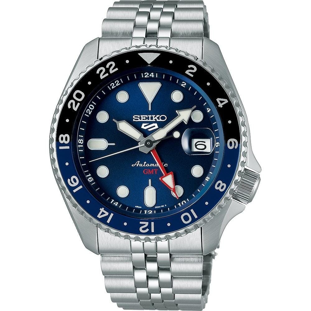 5 Sports GMT Automatic Ur til Herre Fra Seiko SSK003K1