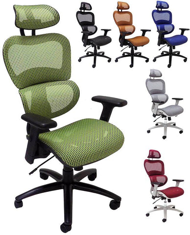 humanflex elastic all mesh ergonomic office chair