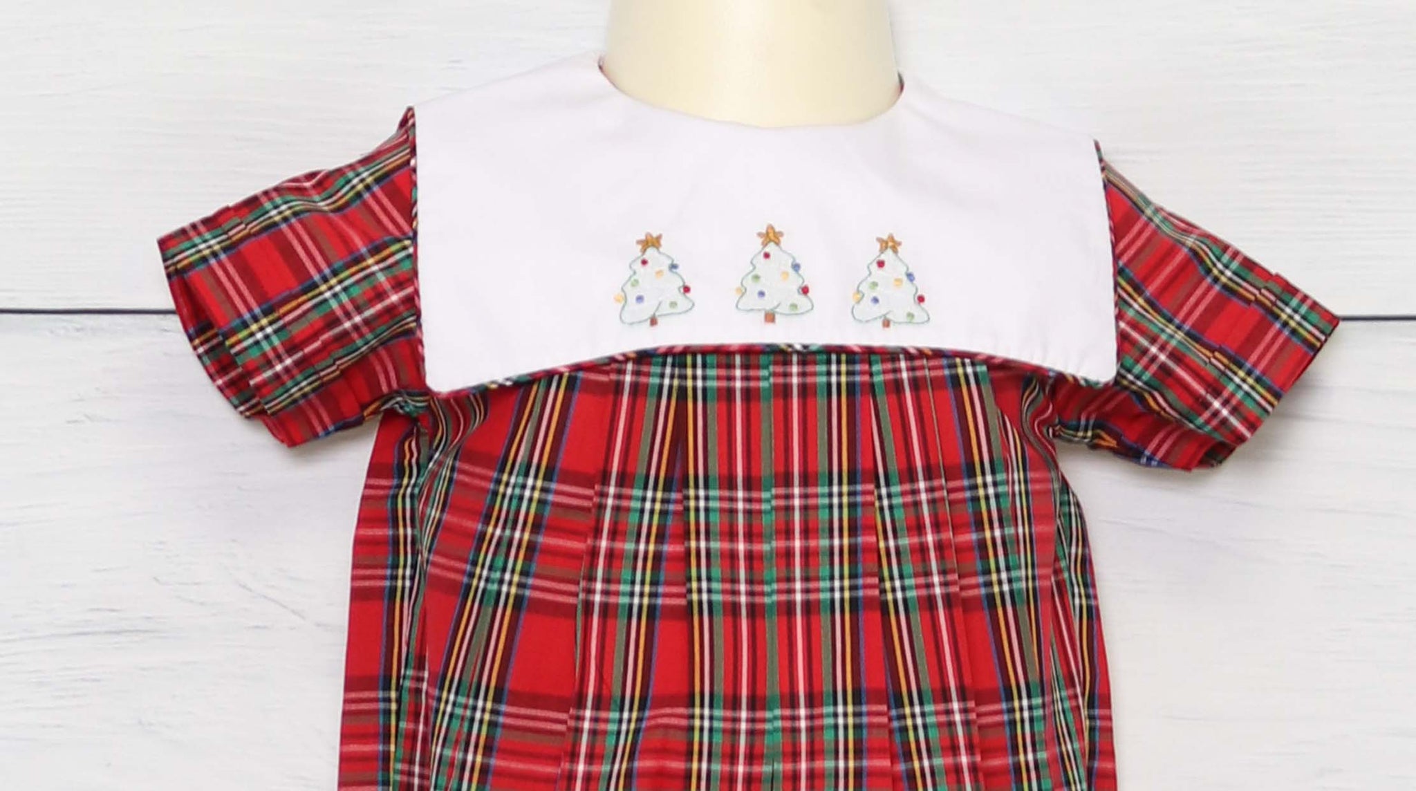 baby's 1st christmas dress