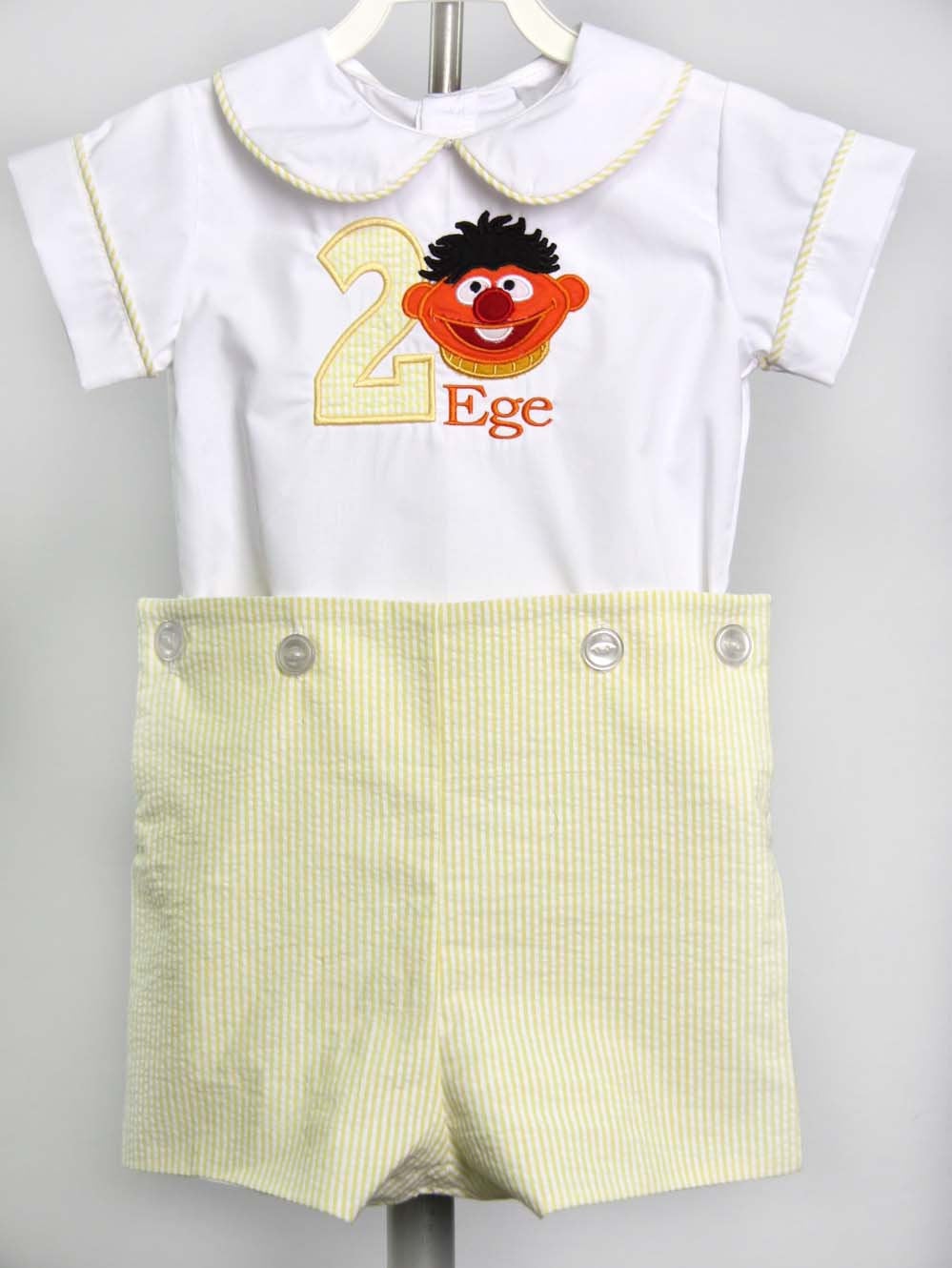 sesame street 1 year old outfit