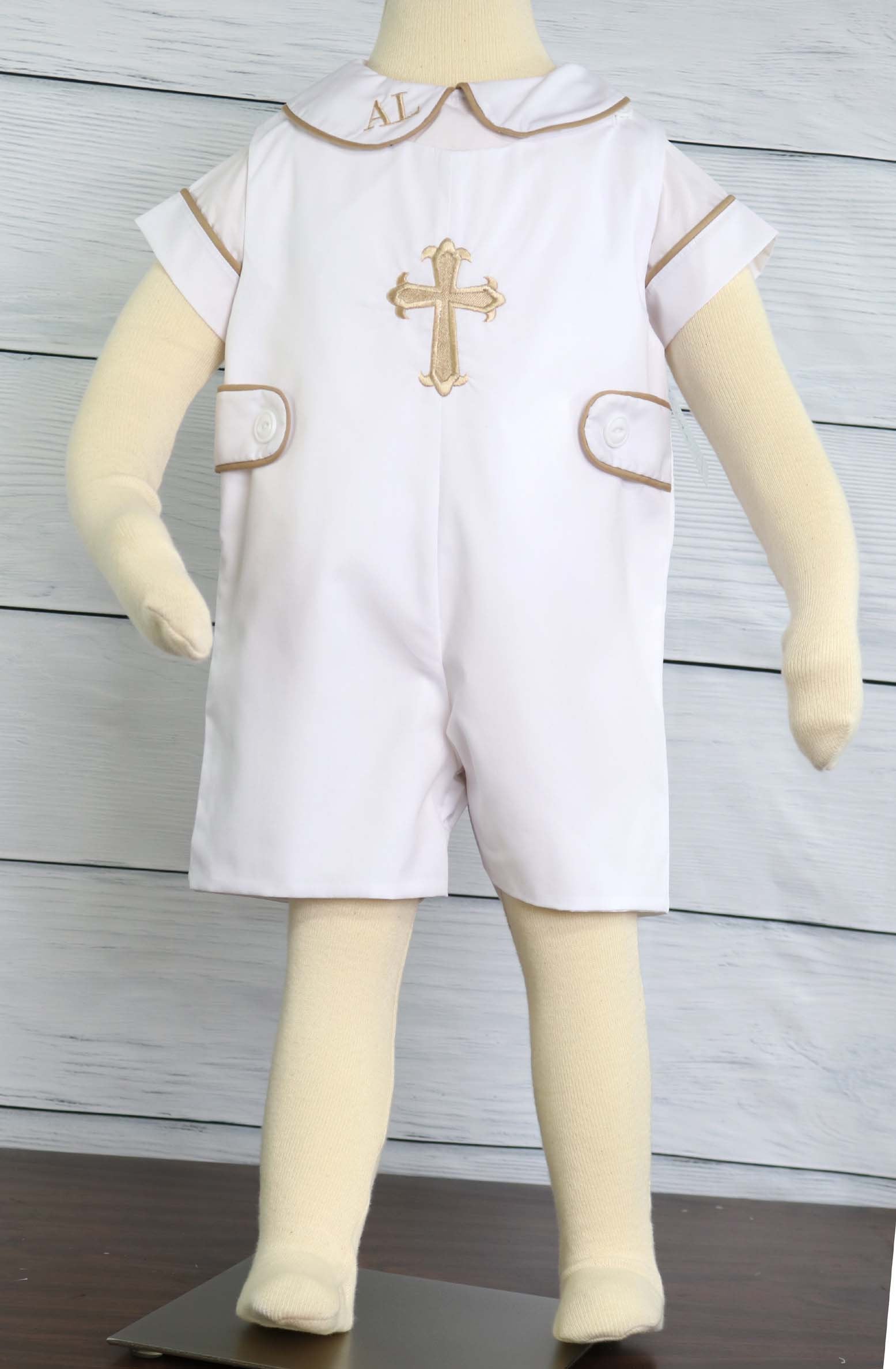 2t boy baptism outfit