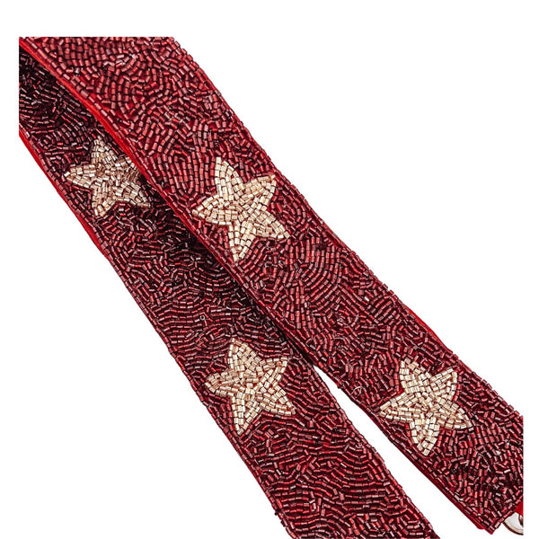 Black and Gold Star Beaded Purse Strap – Dawson & Daisy Boutique