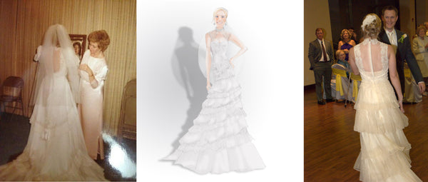 heirloom wedding dress alterations houston bridal designer