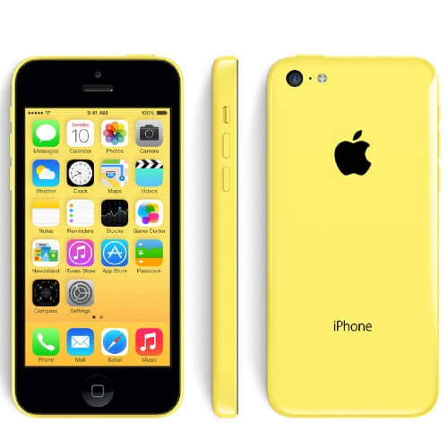 Apple iPhone 5c 32GB Yellow A Grade