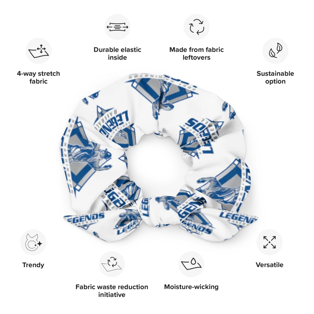 All-Over Print Recycled Legends Scrunchie All-Over Print Recycled Legends Scrunchie
