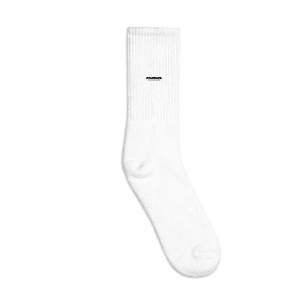 Embroidered Socks - SOCCO SC200