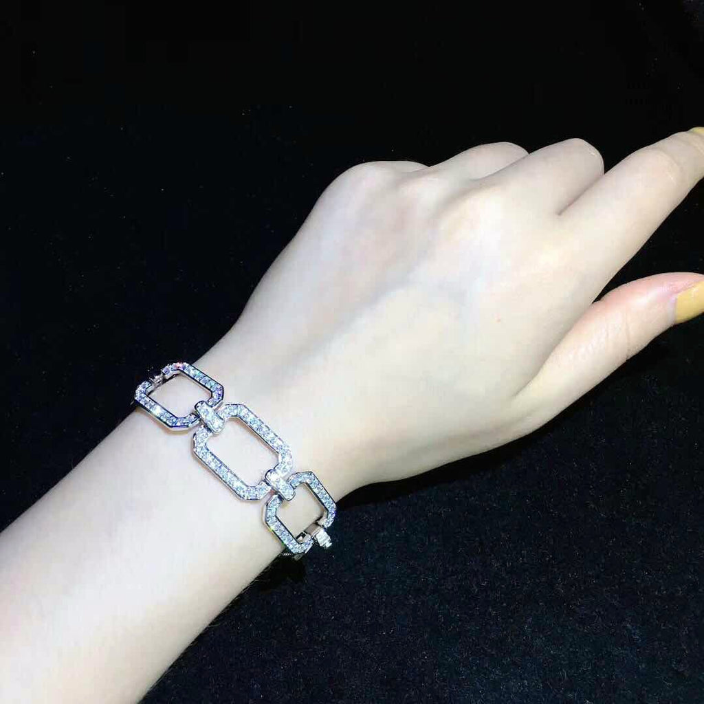 cartier love bracelet in sterling silver