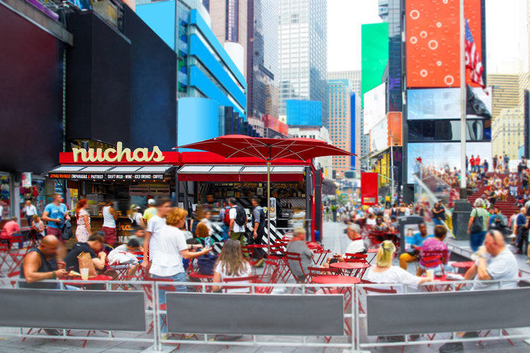 Snack Box & Nuchas in Times Square New York City