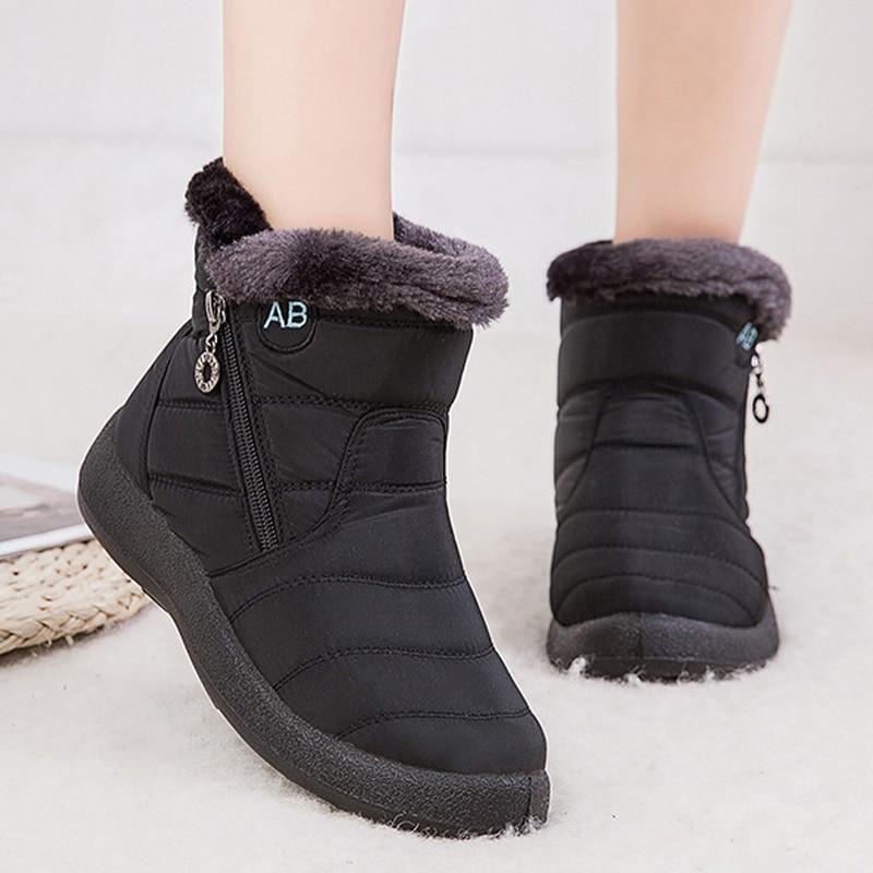 ⭐Only $19.99 Clearance Sale⭐Ankle Boots For Women Boots Fur Warm Snow – Brightice