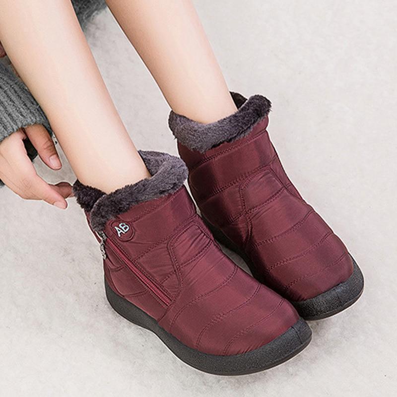 ⭐Only $19.99 Clearance Sale⭐Ankle Boots For Women Boots Fur Warm Snow – Brightice
