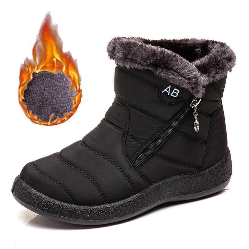 ⭐Only $19.99 Clearance Sale⭐Ankle Boots For Women Boots Fur Warm Snow – Brightice