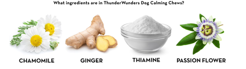 ingredients in thunderwunders calming chews