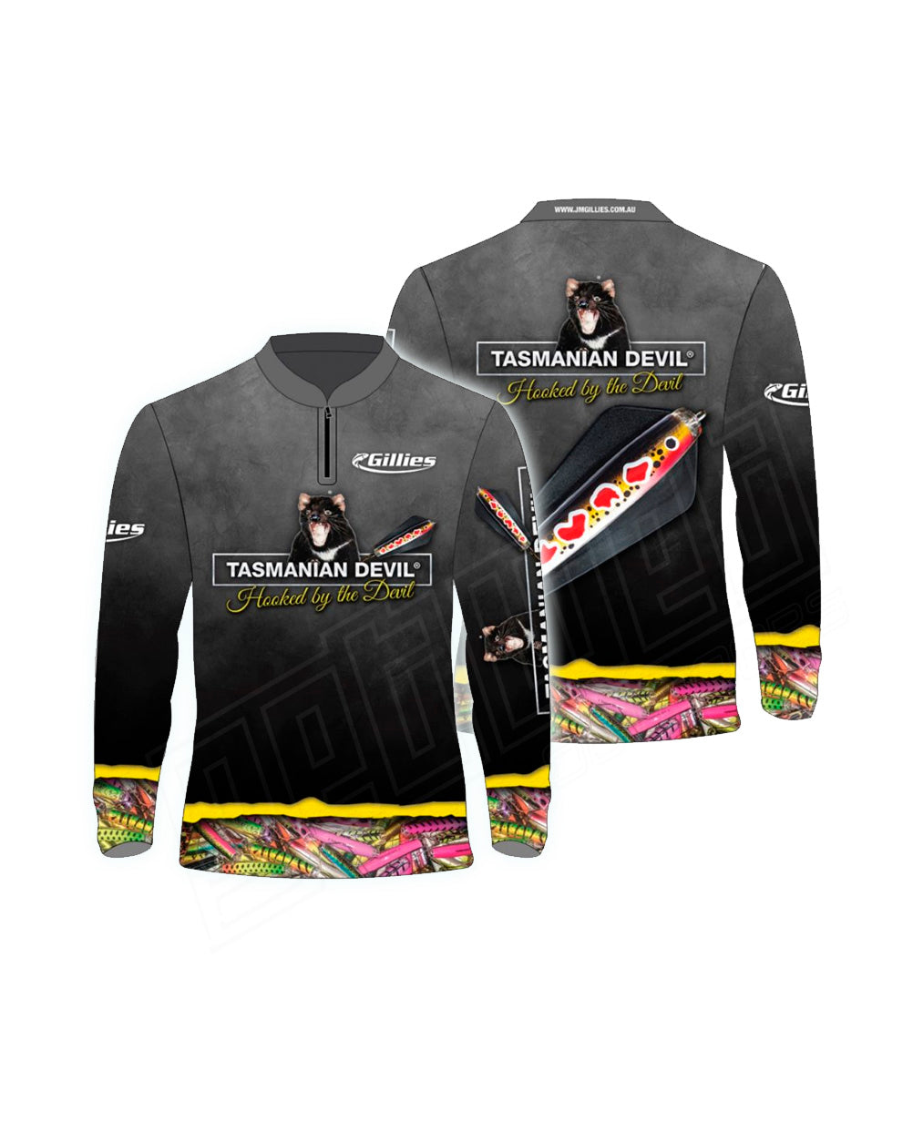 Tassie Devil Long Sleeve Fishing Shirt