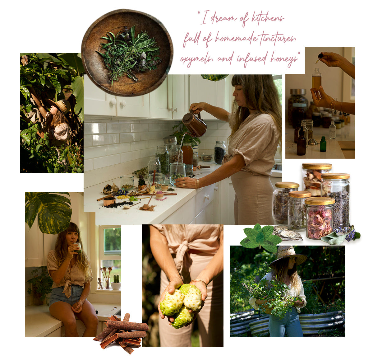 Jess Bergeron a passionate herbalist and nurturing mama