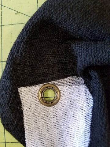 Adding Grommets to the Hudson Pullover – Greenstyle