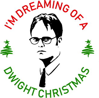 Download Cut File Dwight Christmas Greenstyle Creations