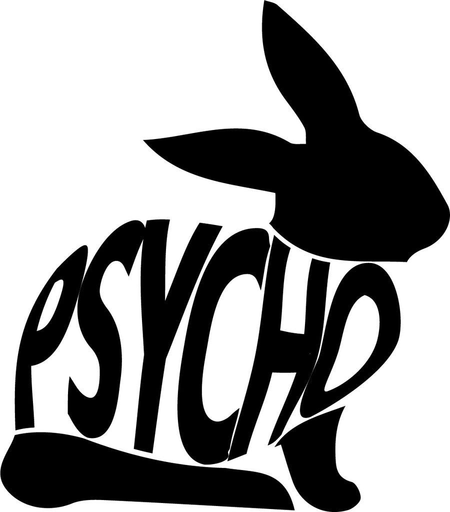 Download Cut File - Psycho Bunny - Greenstyle Creations