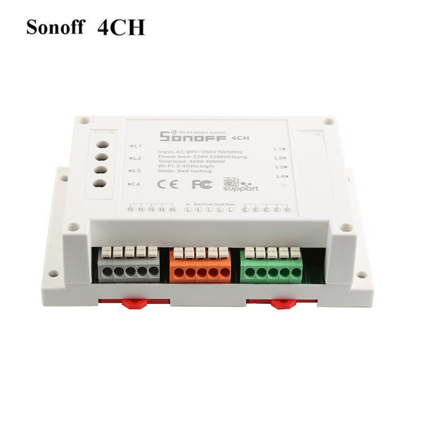 2pcSonoff Pow R2 16A Smart Wifi Switch Controller With Real Time Power