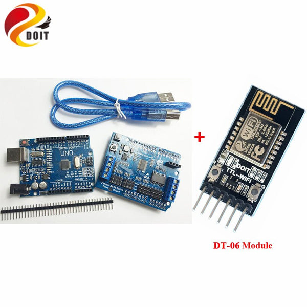 DOIT WiFi/Blutooth Robotic Controller Kit Servo Motor Driver Board DT