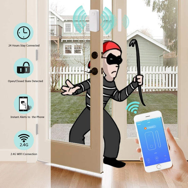 home security system door switches