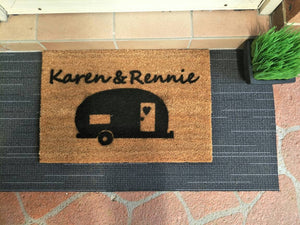 Caravan Doormat Personalised Doormats