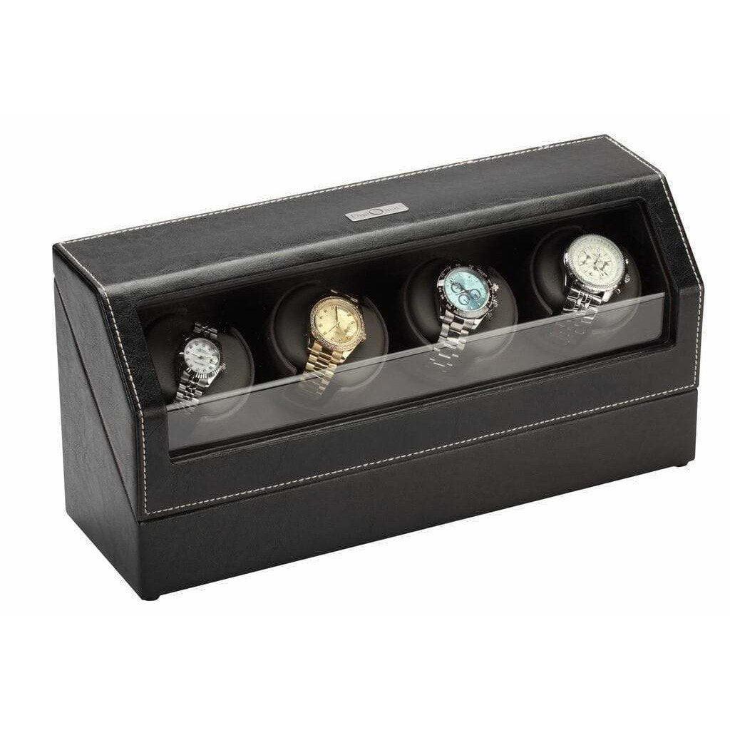 Leather on sale watch winder