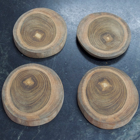 Teak Wood Coasters