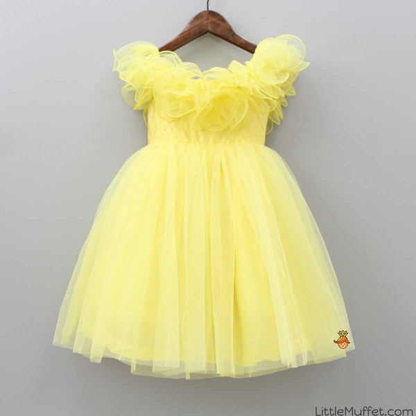 yellow frock