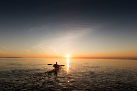 Kayak at Sundown