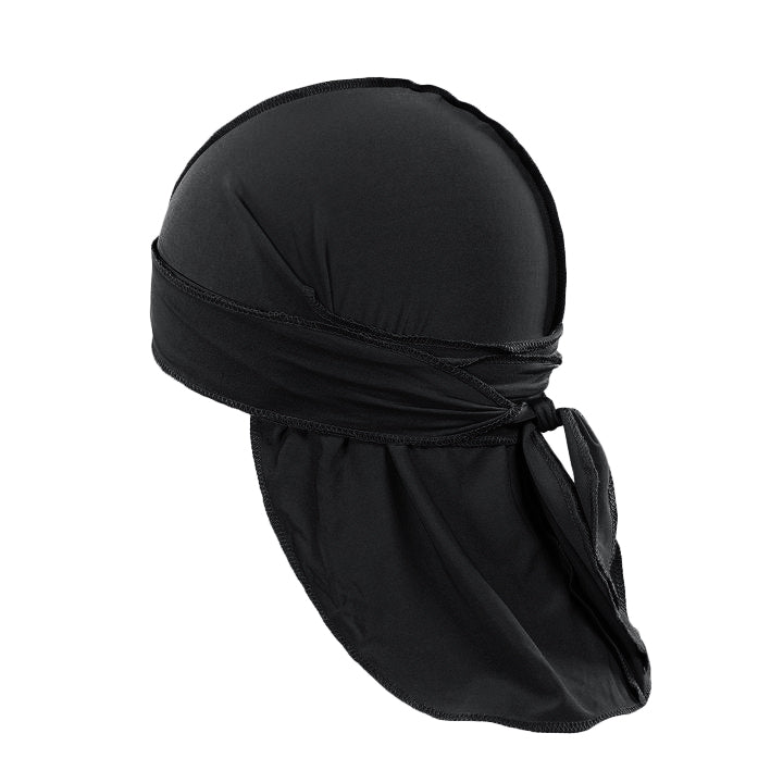 Black Velvet Durag Satin (Doo rag Do rag) For Men/Women