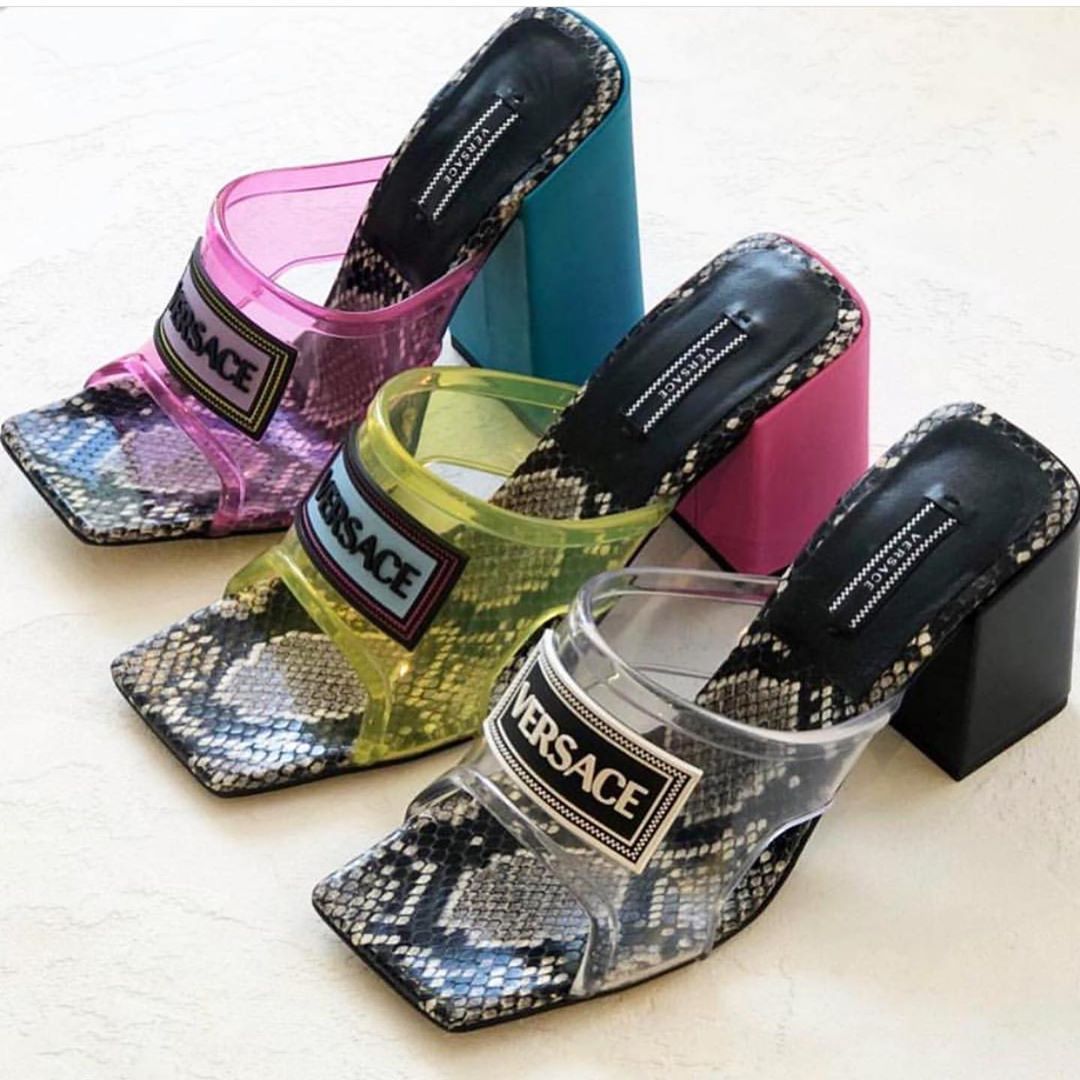 Medusa Designer Inspired Sandals Block 