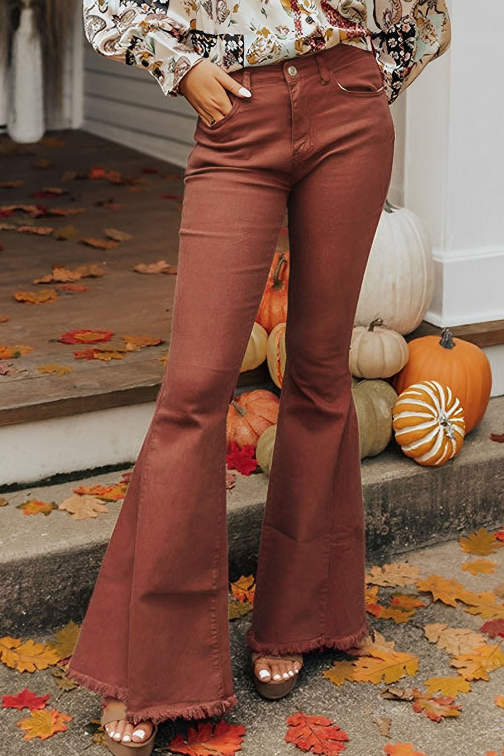 RISEN Raelene High Waist Wide Leg Jeans - Light Pink – Rust and Rose  Boutique