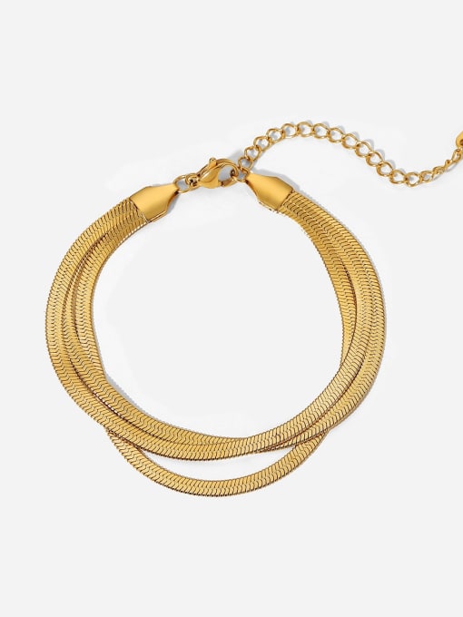 Women Bracelet Gold Metal Chain Bow Tie Charm Fashion Jewelry - Walmart.com