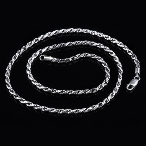 36 Pack Necklace Chain Silver Plated Necklace Snake Chains Bulk