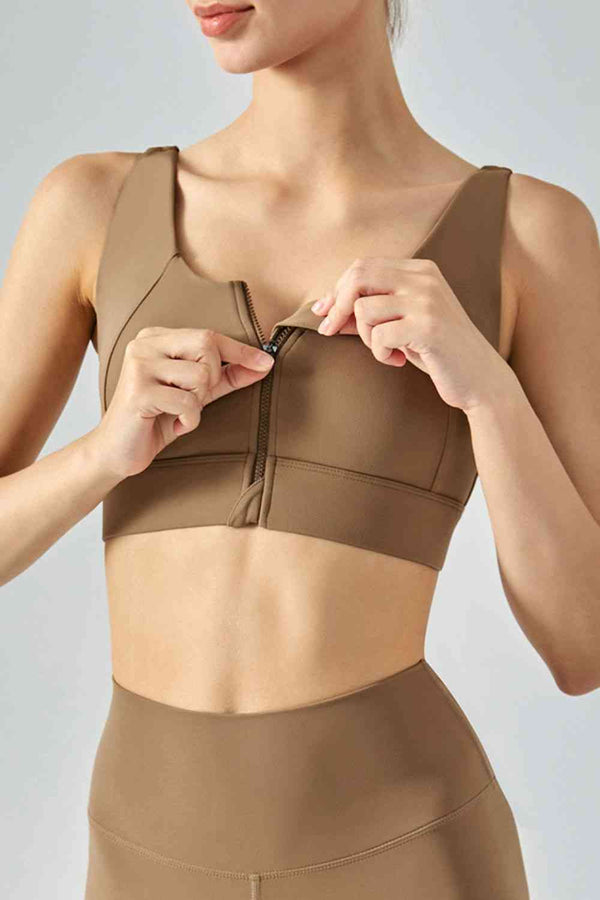 Women's Nylon Sports Bra Criss Cross Spaghetti Strap Active Yoga Top F –  KesleyBoutique