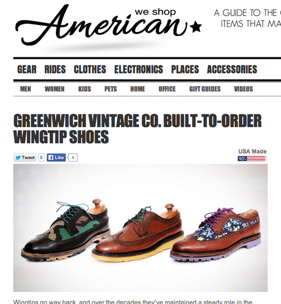 greenwich vintage shoes