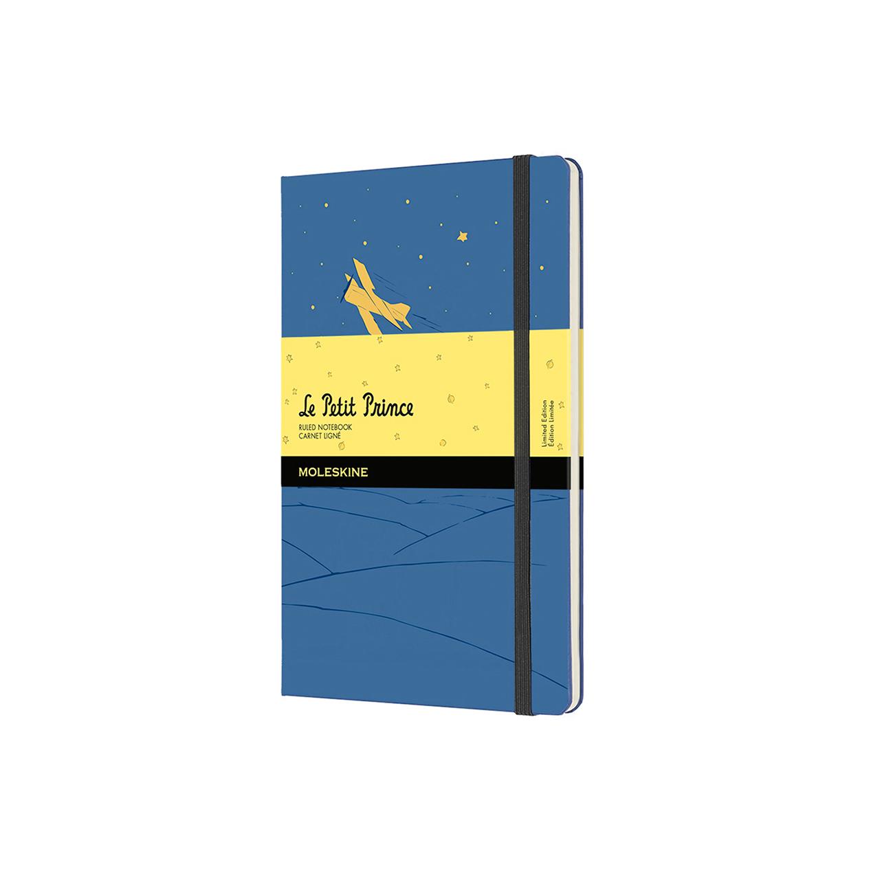 Moleskine - Limited Edition Le Petite Prince Notebook - Ruled - Forget Blue