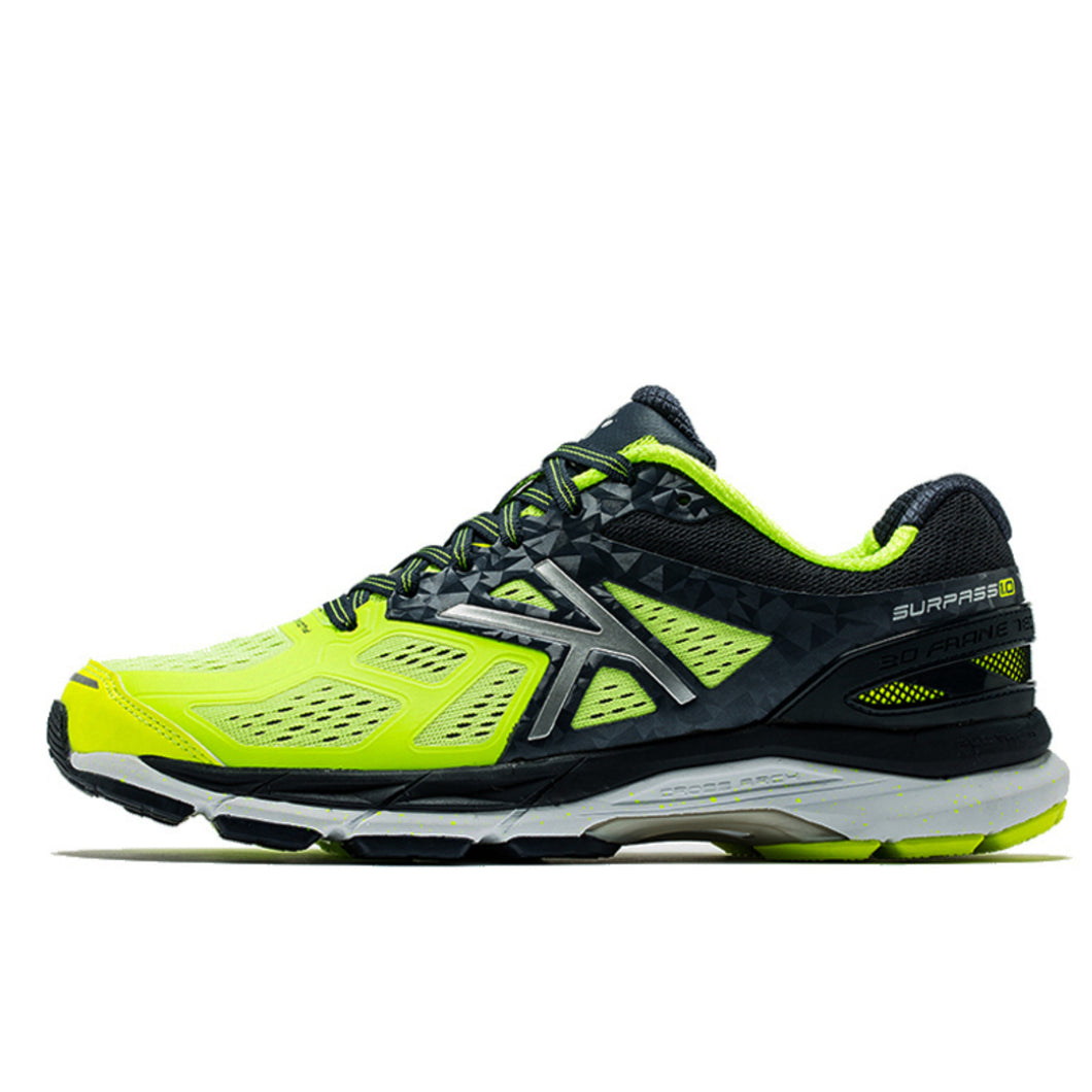 neon yellow running shoes