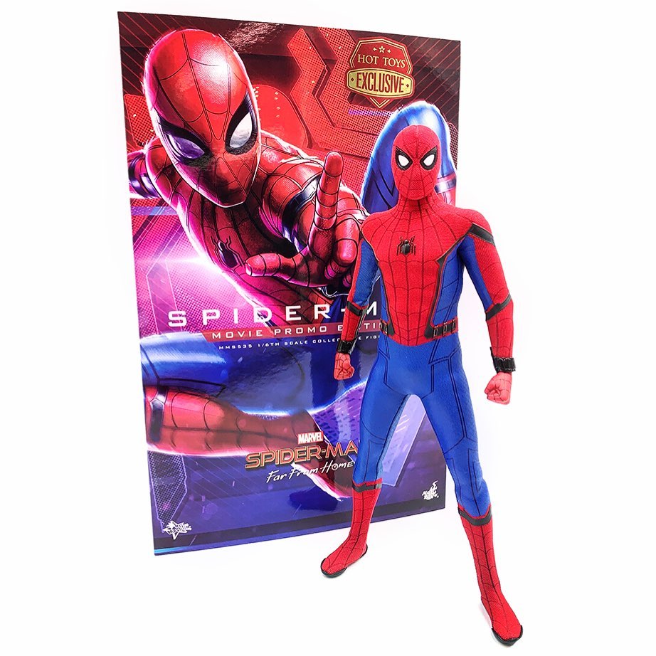 spider man movie promo hot toys