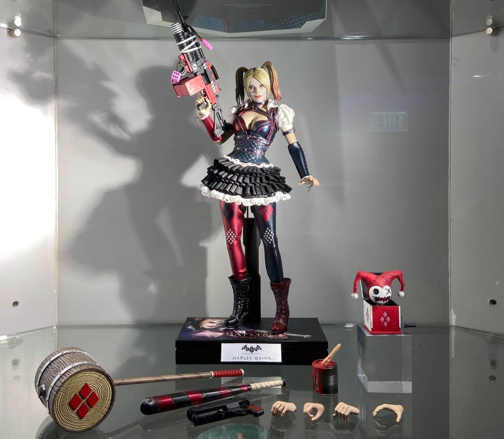 batman arkham knight harley quinn action figure