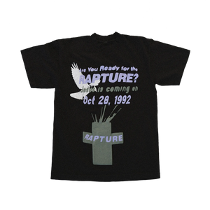 RAPTURE TEE (BLACK) - MADMADWORLD LLC.