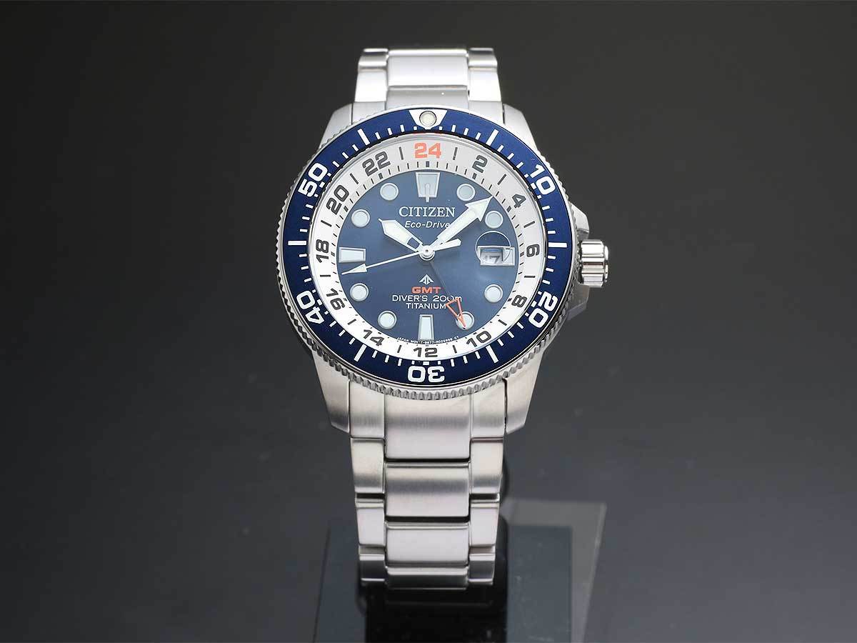 CITIZEN PROMASTER Eco-Drive 200M Diver GMT Diver BJ7111-86L