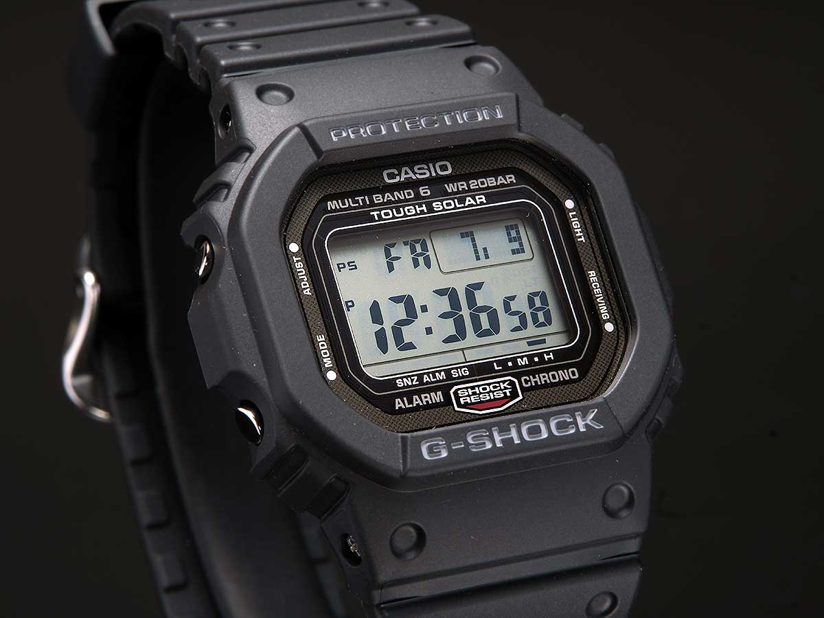 G-SHOCK GW-5000-1JF デジタル 腕時計 CASIO 黒 - 時計