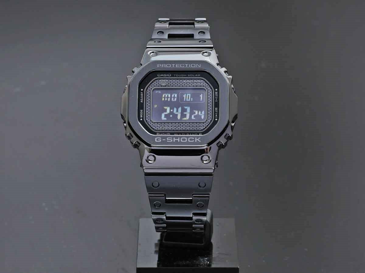 Casio G Shock Gmw B5000gd 1jf Full Metal Stainless Steel With Blueto Seiyajapan Com