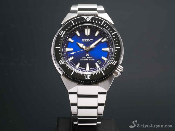 Seiko SBDC047 Transocean Automatic (Blue Dial) - Watchlords