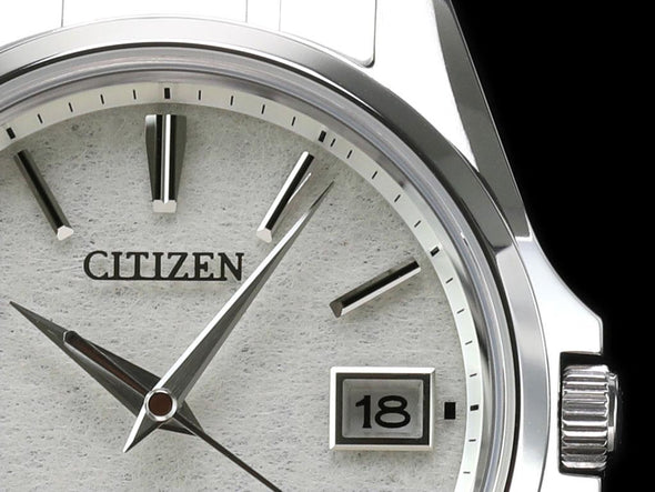 THE CITIZEN Eco-Drive AQ4020-54Y / Japanese traditional paper dial Made in Japan - seiyajapan.com