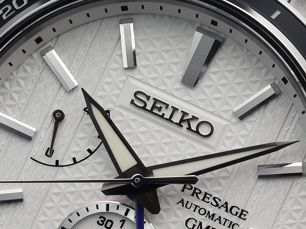 SEIKO AUTOMATIC PRESAGE GMT SARF017 ZERO HALLIBURTON Limited Edition M